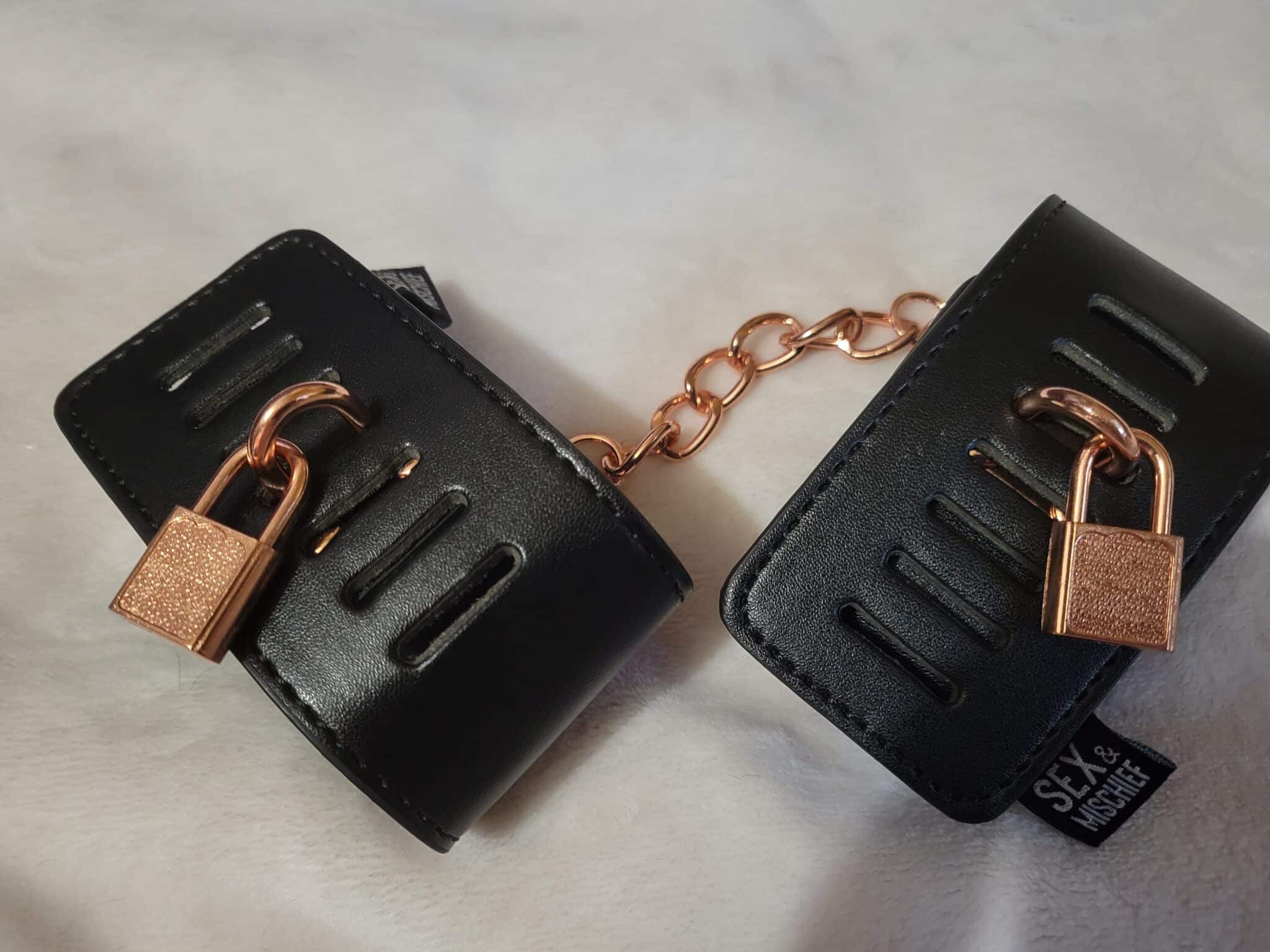 Sex and Mischief Brat Locking Cuffs Ease of Use