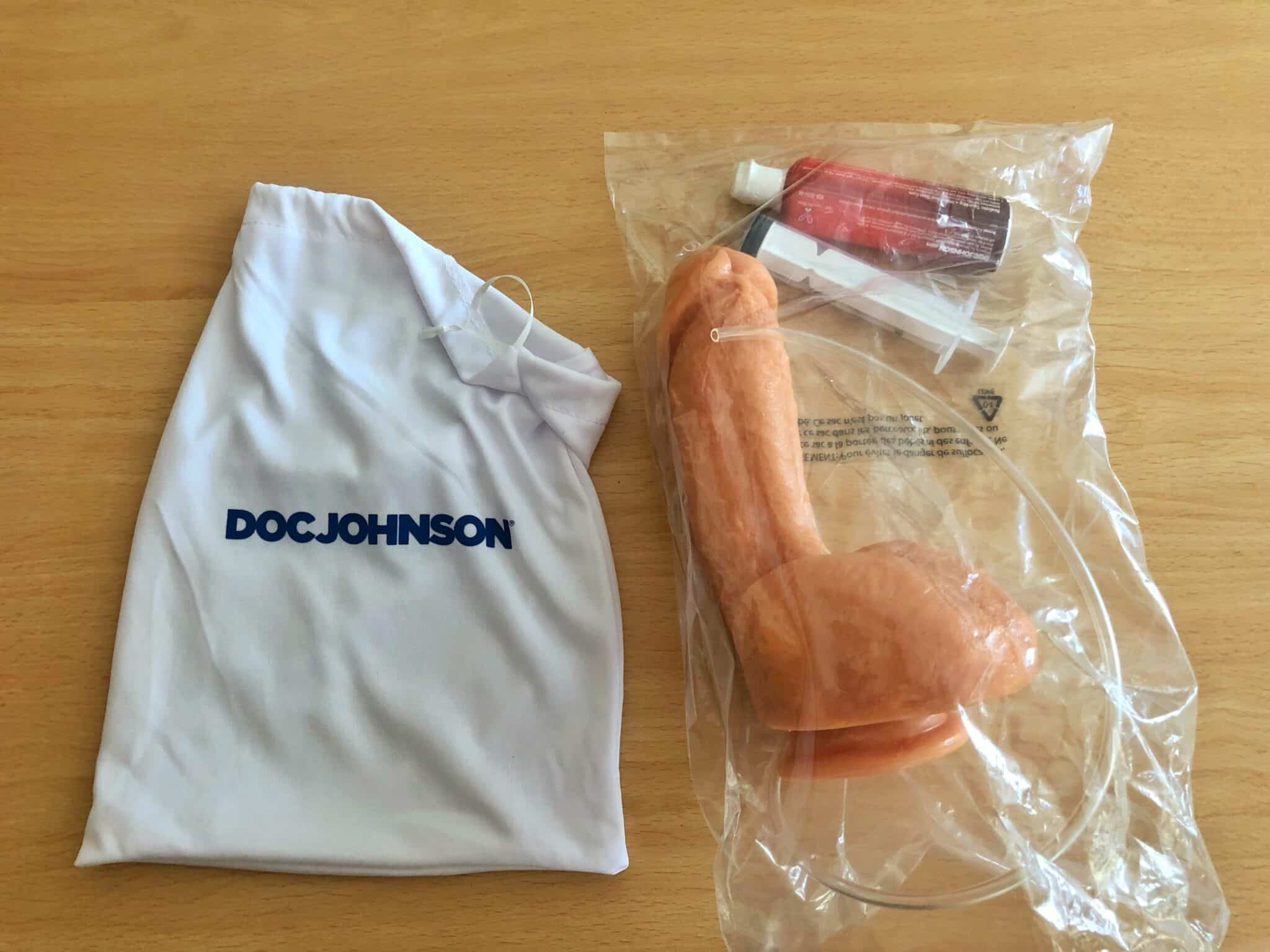 Doc Johnson The Amazing Squirting Cock 5.5 Inch Materials and care