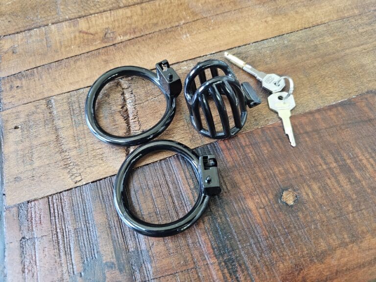 Oxy Large Prince Albert Optimised Chastity Cage  - <