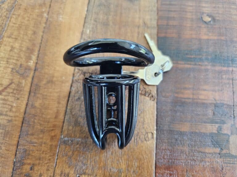 Oxy Large Prince Albert Optimised Chastity Cage  - 