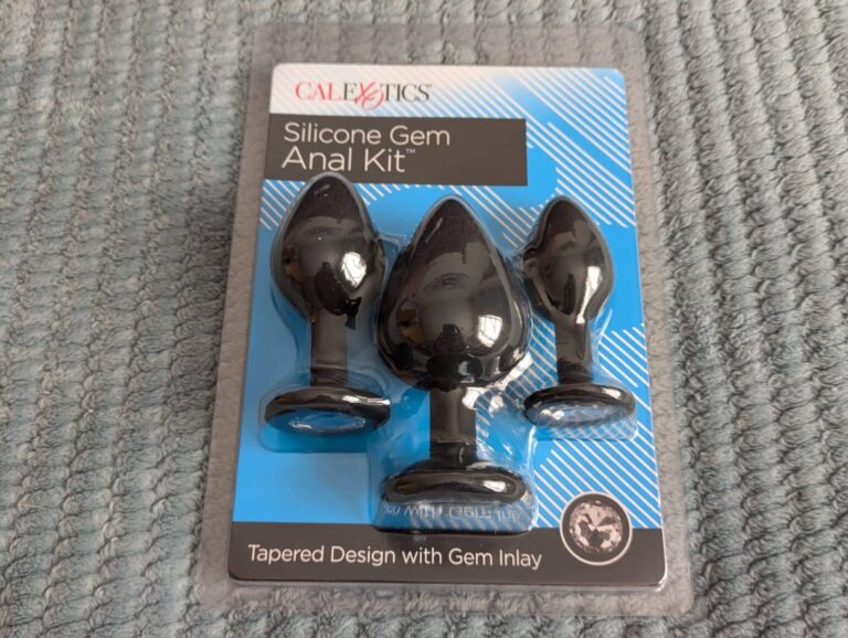 Silicone Jewelled Butt Plug Set  Review