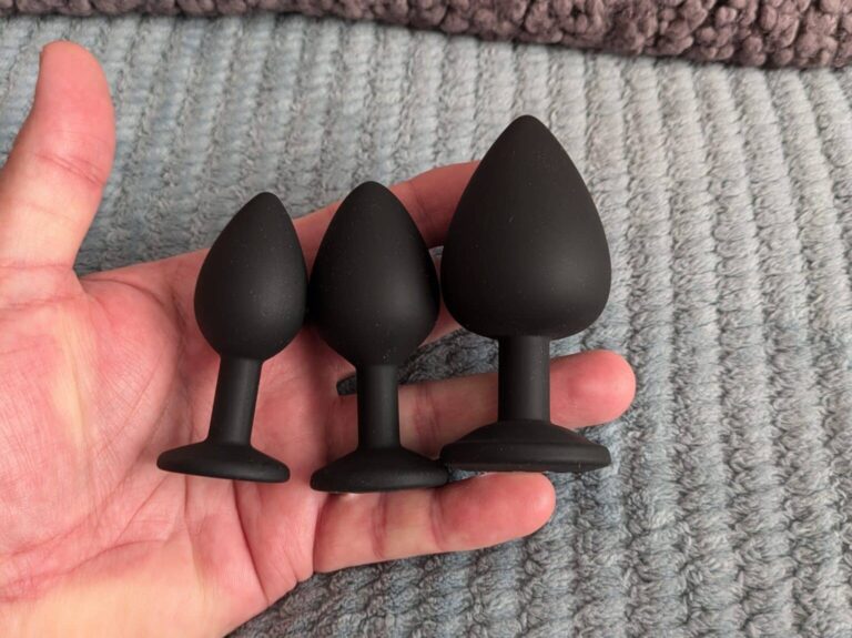 Silicone Jewelled Butt Plug Set  Review