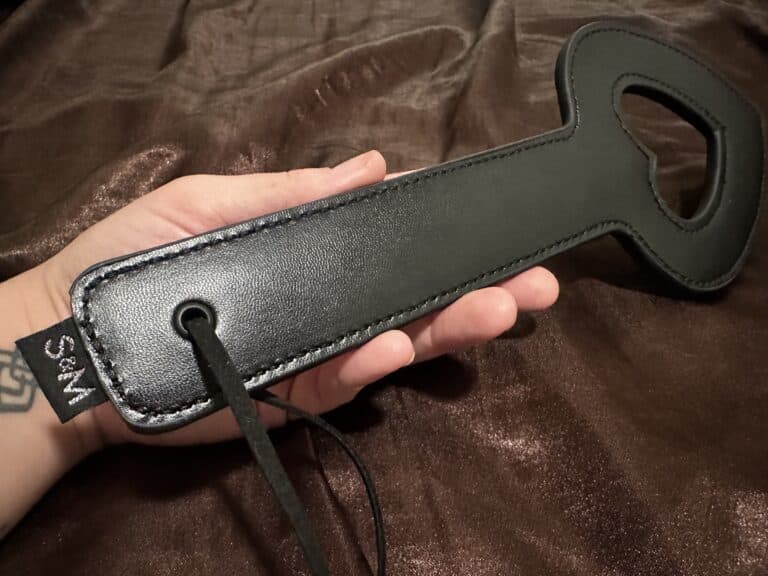 Sex & Mischief Shadow Heart Paddle - 