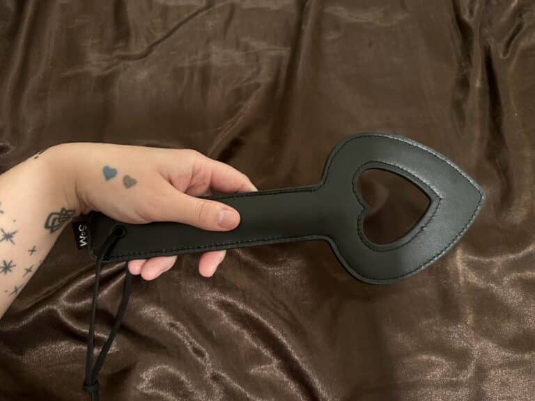 Sex & Mischief Shadow Heart Paddle -  