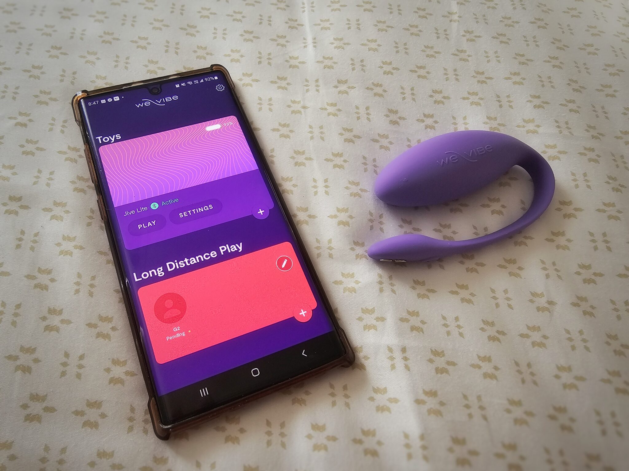 We-Vibe Jive Lite Special feature