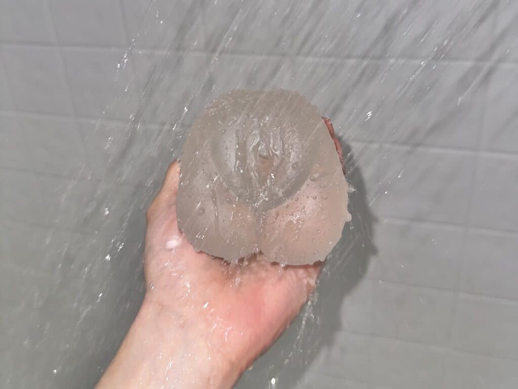 SMACKONY Transparent 3-in-1 Male Masturbator - 