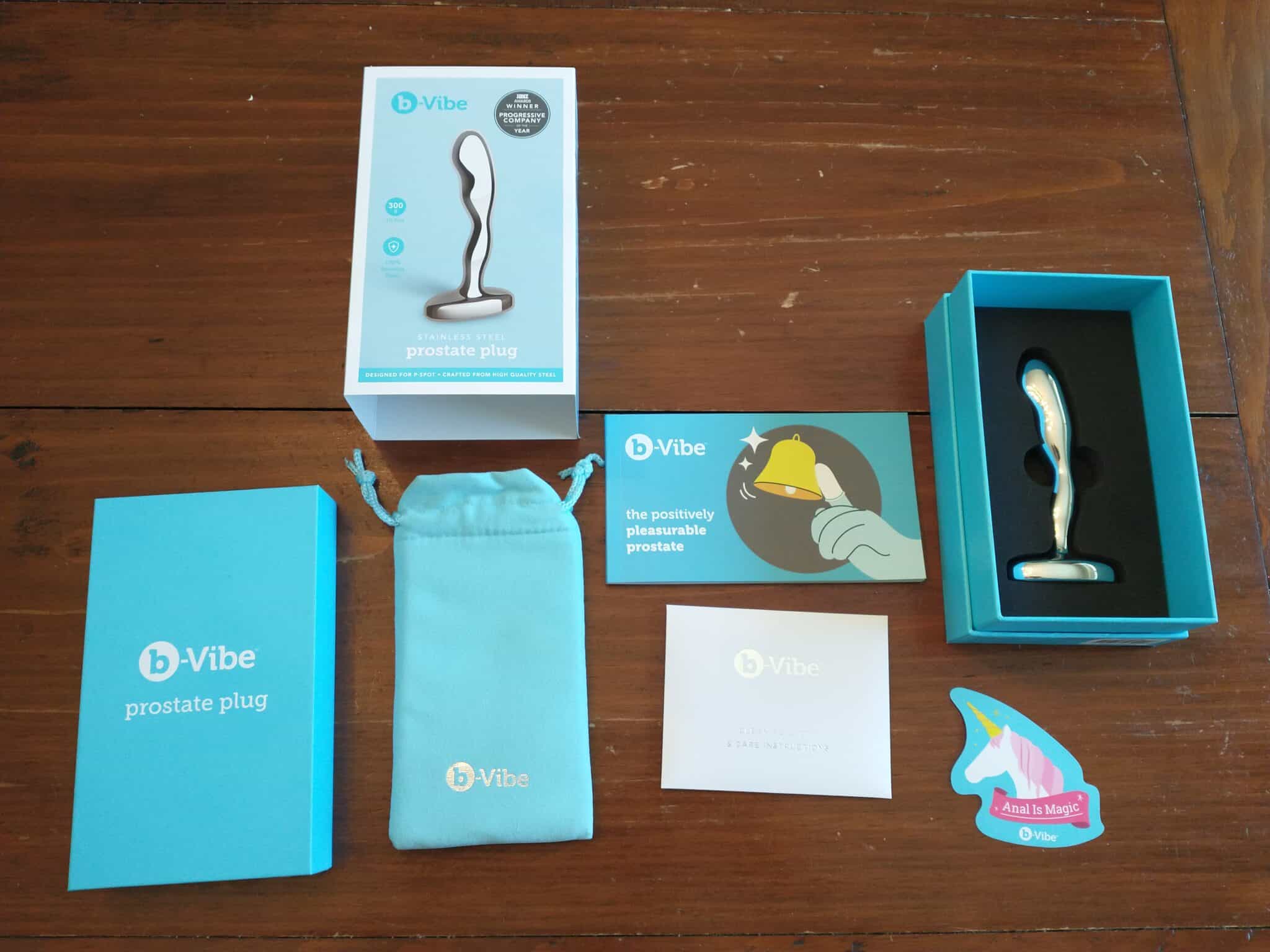 b-Vibe Stainless Steel Prostate Plug Quality