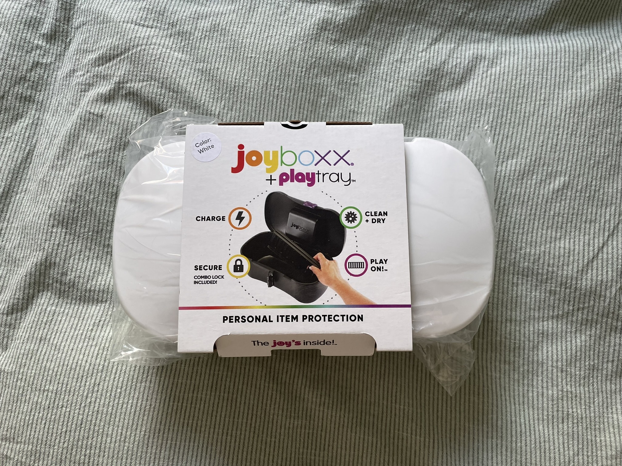 Joyboxx + Playtray Sex Toy Storage Box  Packaging