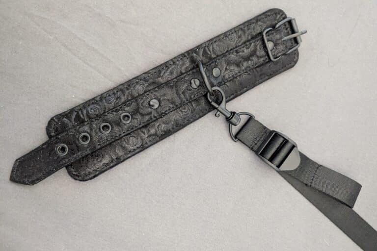 Bondage Boutique Black Rose Under Mattress Restraint Kit  - 