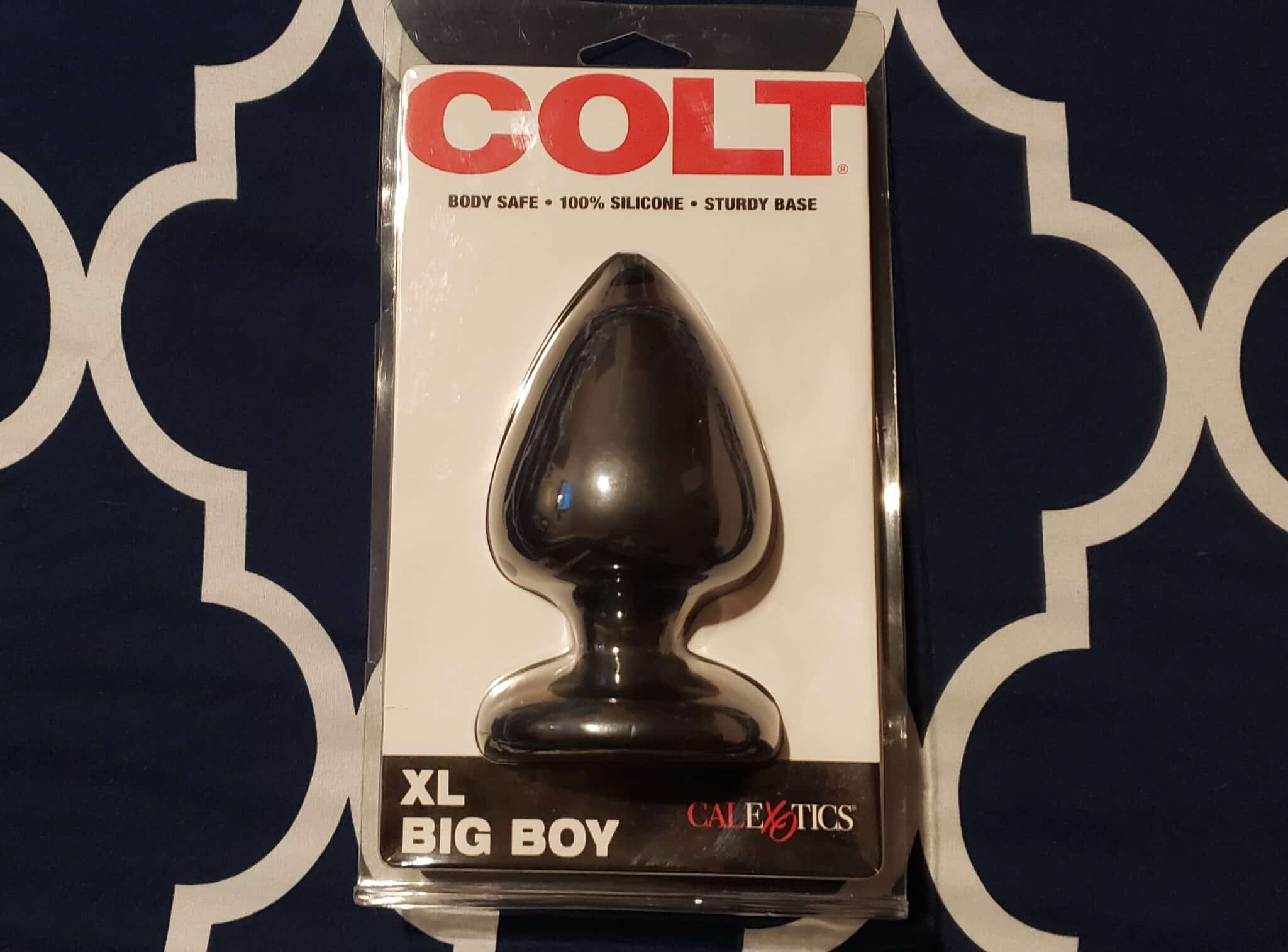 Colt XL Big Boy Butt Plug Packaging