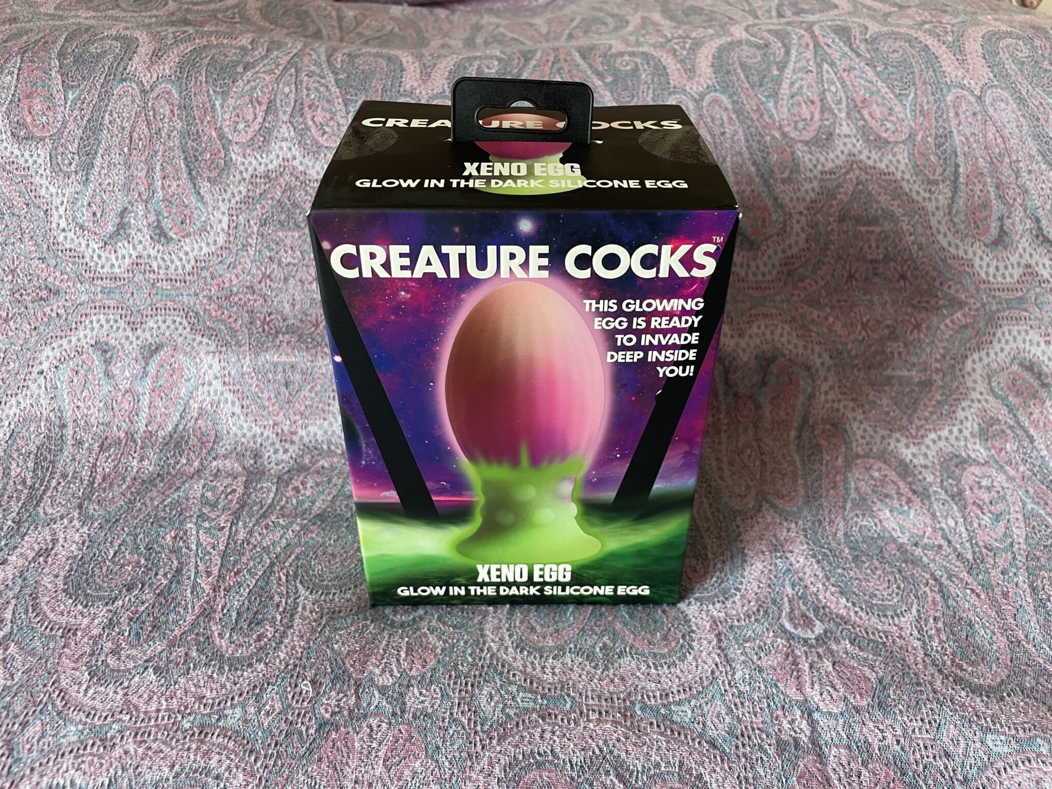 Creature Cocks Xeno Egg Packaging