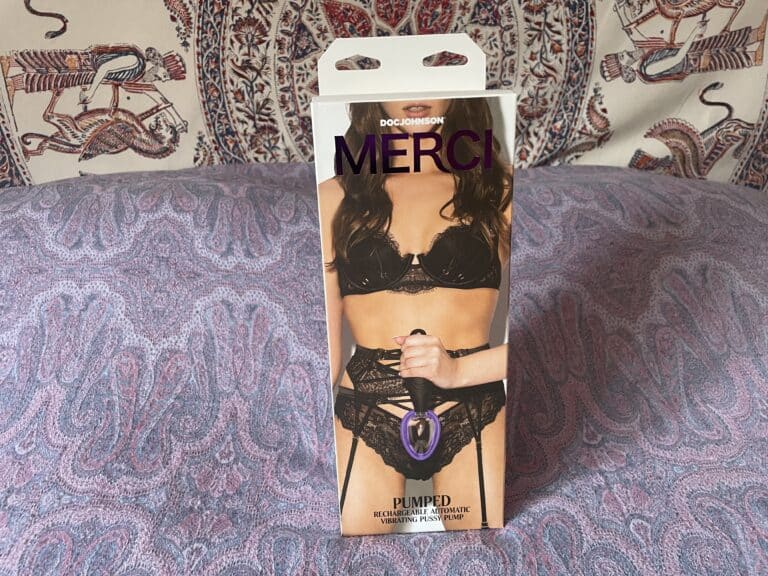 Doc Johnson Merci Pumped Vibrating Pussy Pump - 