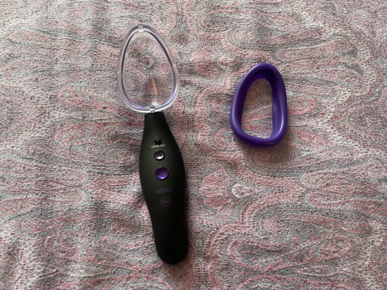 Doc Johnson Merci Pumped Vibrating Pussy Pump - 