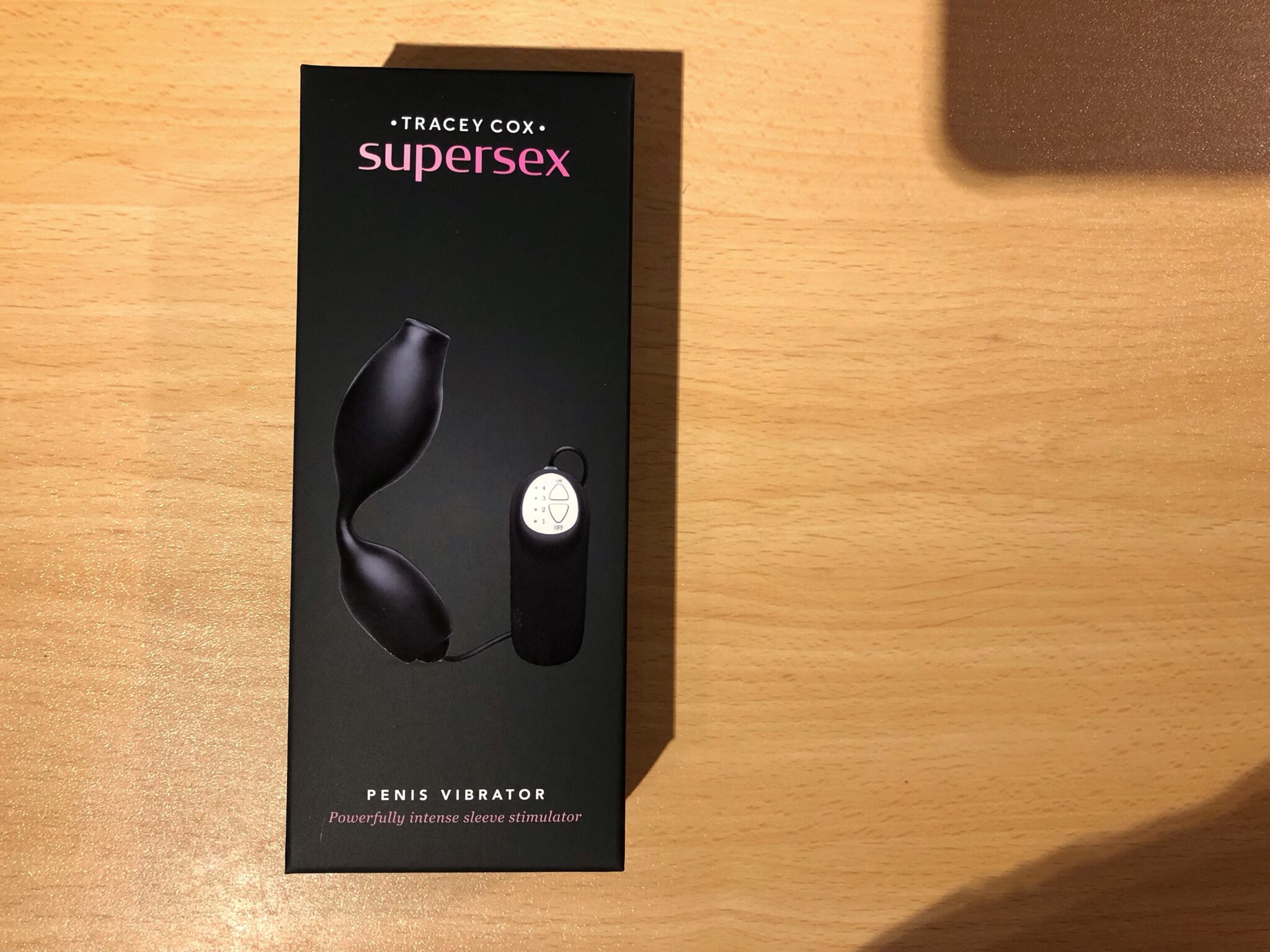 Tracey Cox Supersex Male Vibrator Packaging