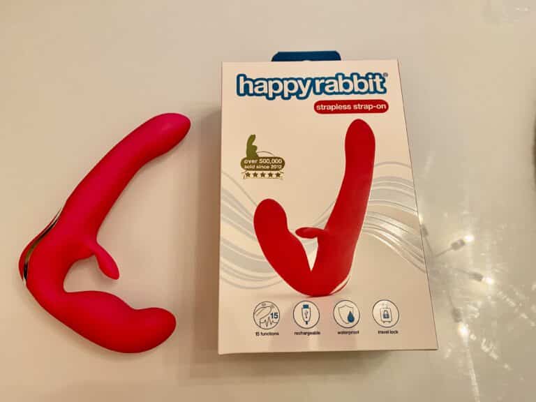 Happy Rabbit Strapless Strap-On Vibrator - 