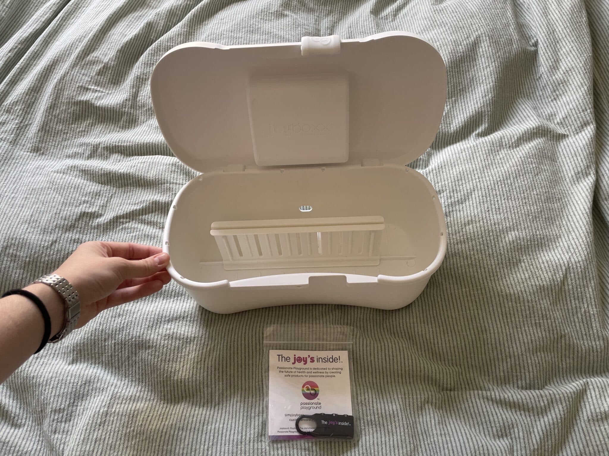 Joyboxx + Playtray Sex Toy Storage Box  review