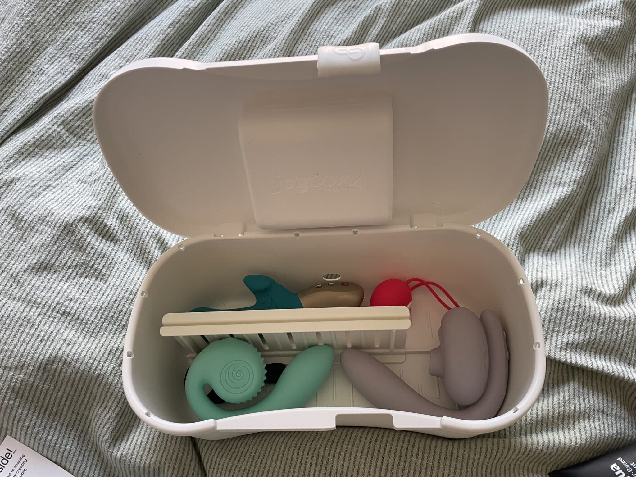 Joyboxx + Playtray Sex Toy Storage Box  Ease of Use