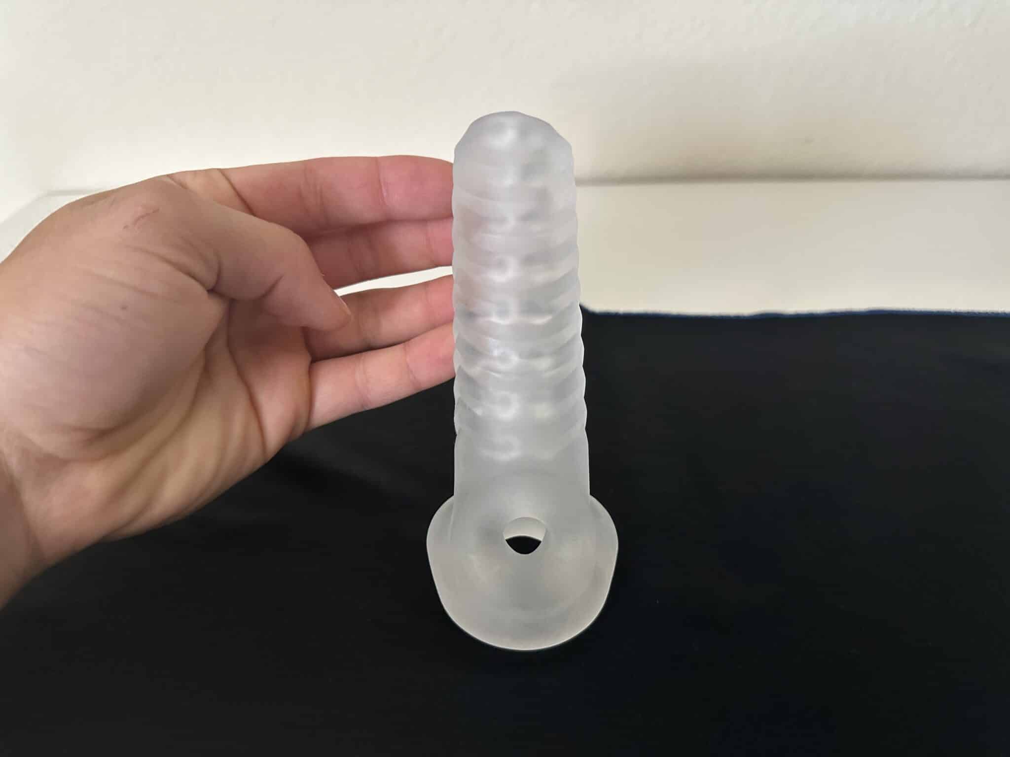 Perfect Fit XPlay Breeder Open Tip Penis Sleeve. Slide 3