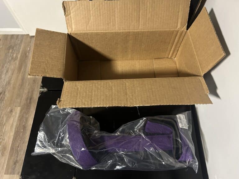 Purple Reins Thigh Spreader Bar - 