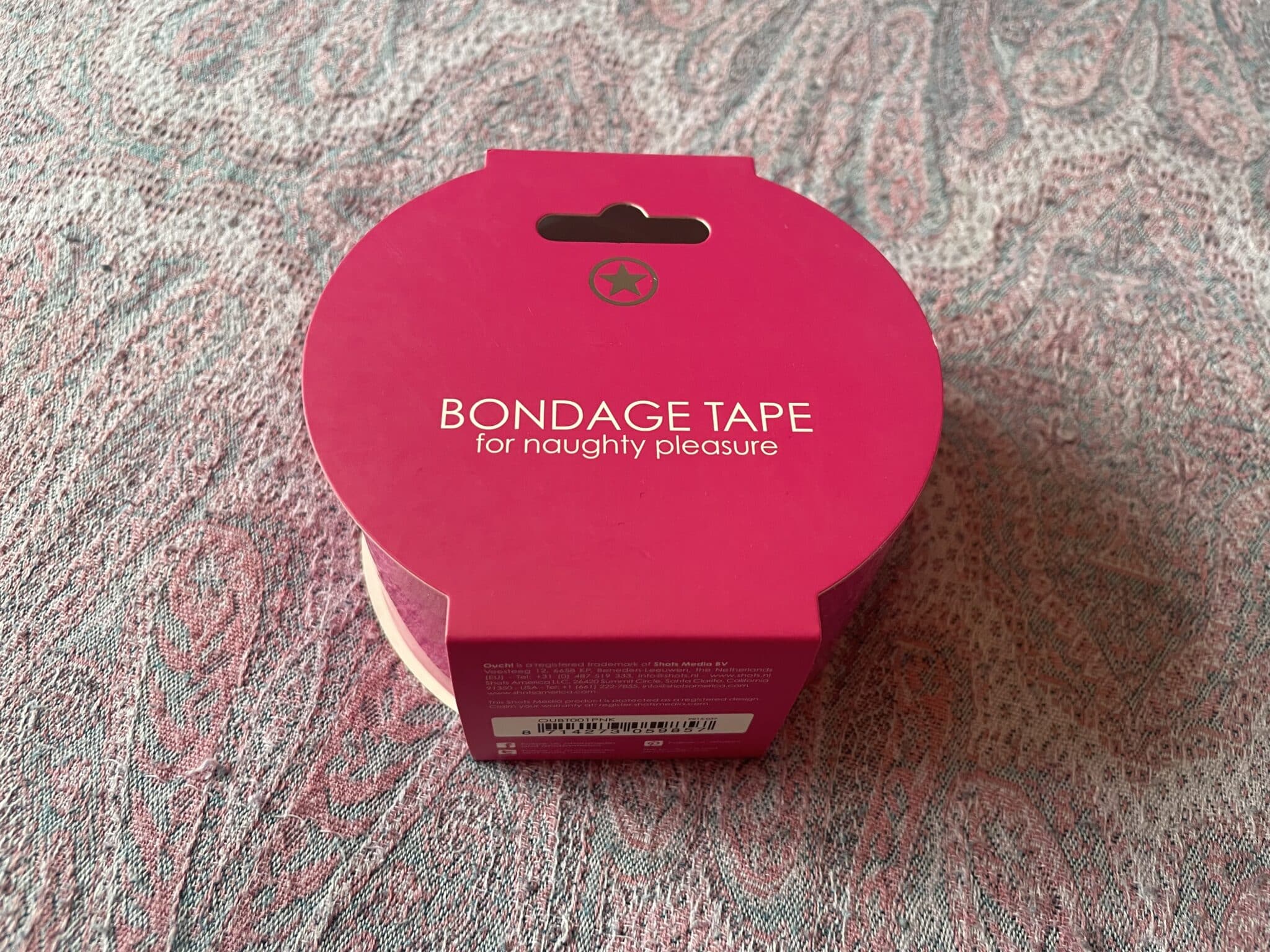 Ouch! Bondage Tape  Packaging