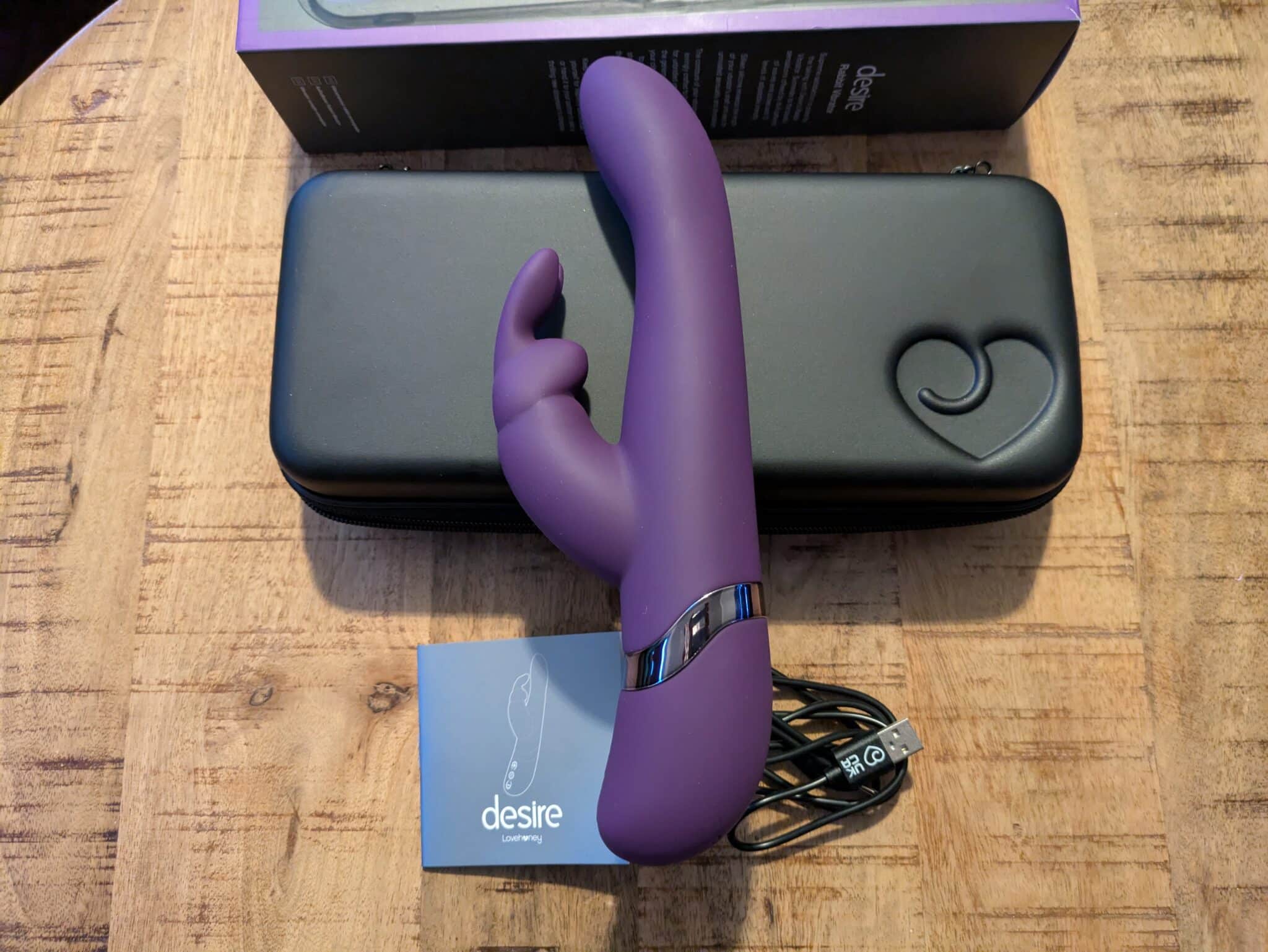 Lovehoney Desire Luxury Rabbit Vibrator Design