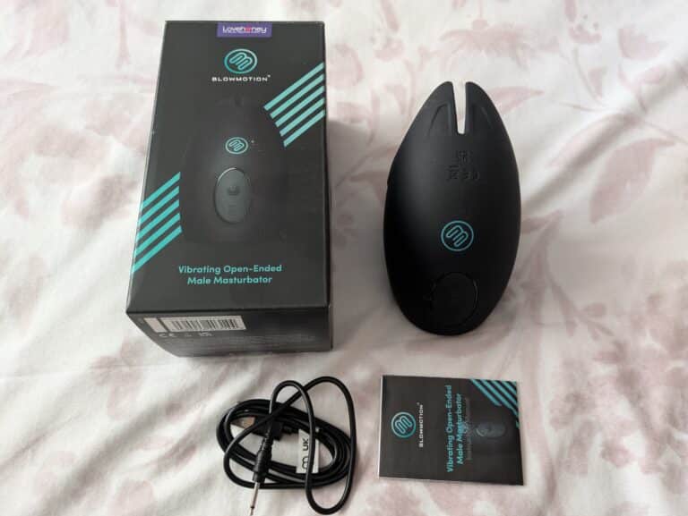 Blowmotion Vibrating Hand Job Masturbator - <