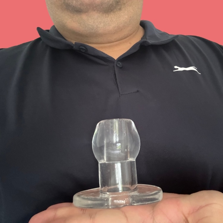 Compare Perfect Fit Medium Tunnel Anal Plug 