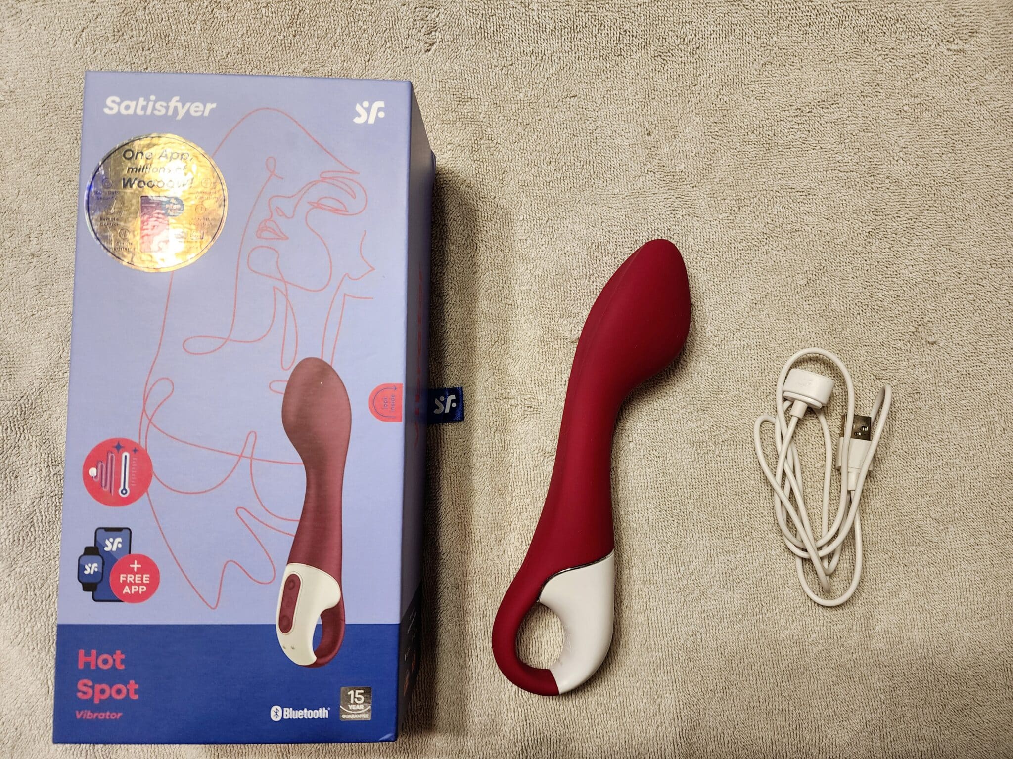 Satisfyer Hot Spot Packaging