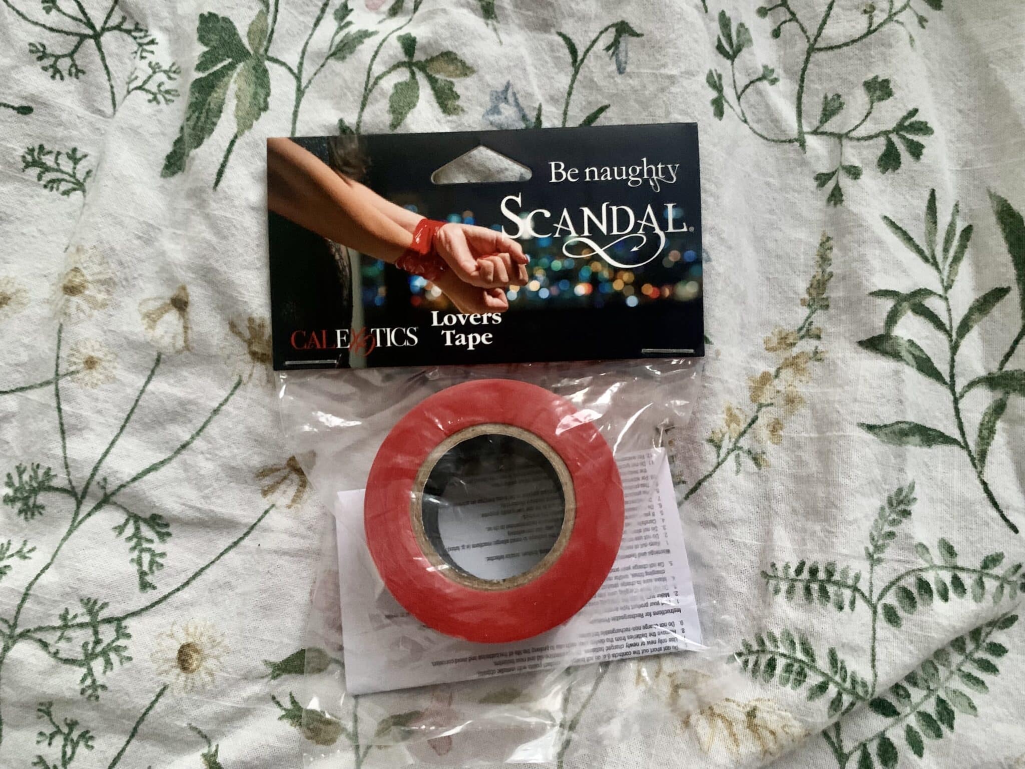 Scandal Lovers Tape Packaging