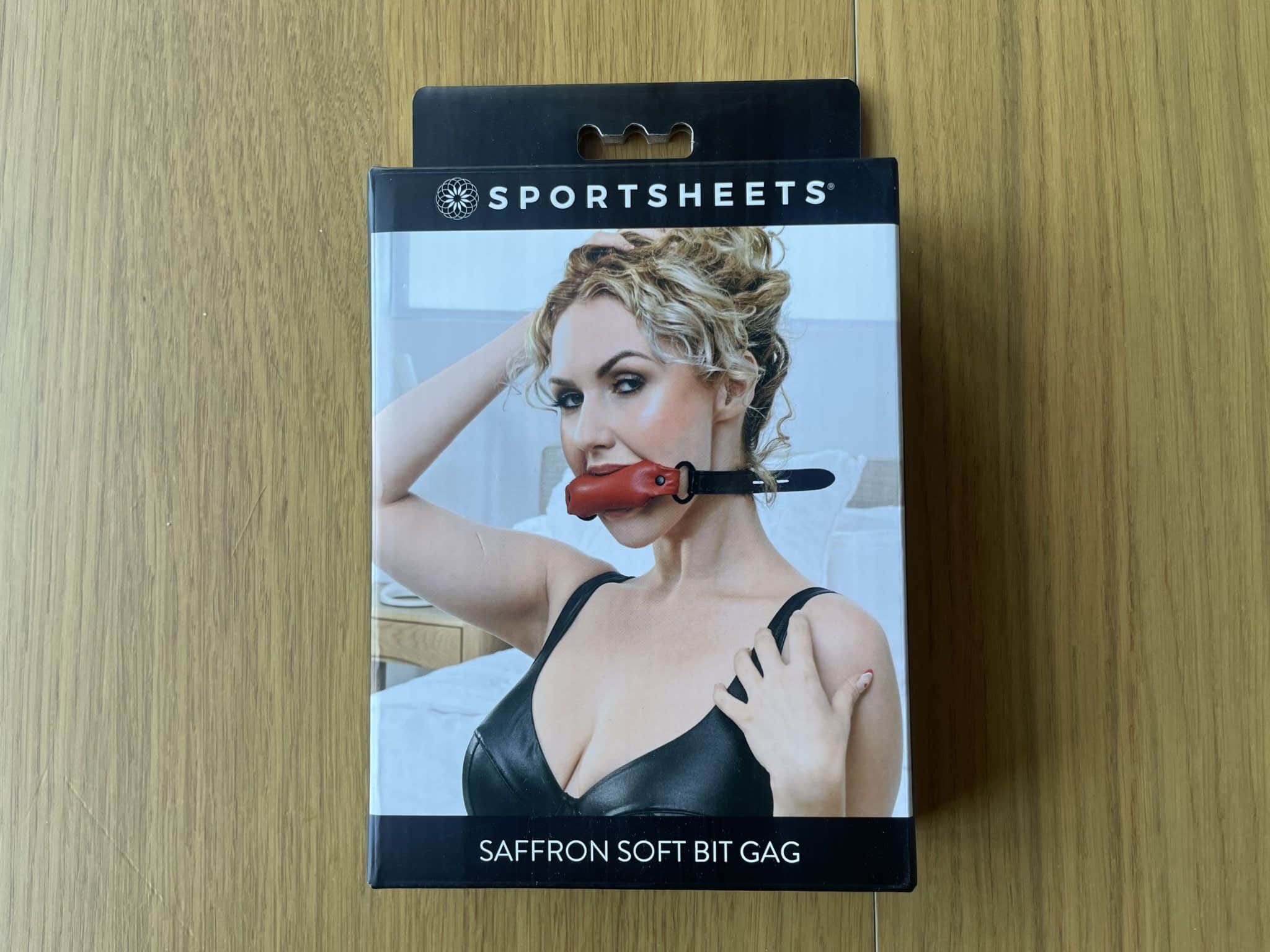 Sportsheets Saffron Soft Bit Gag Packaging