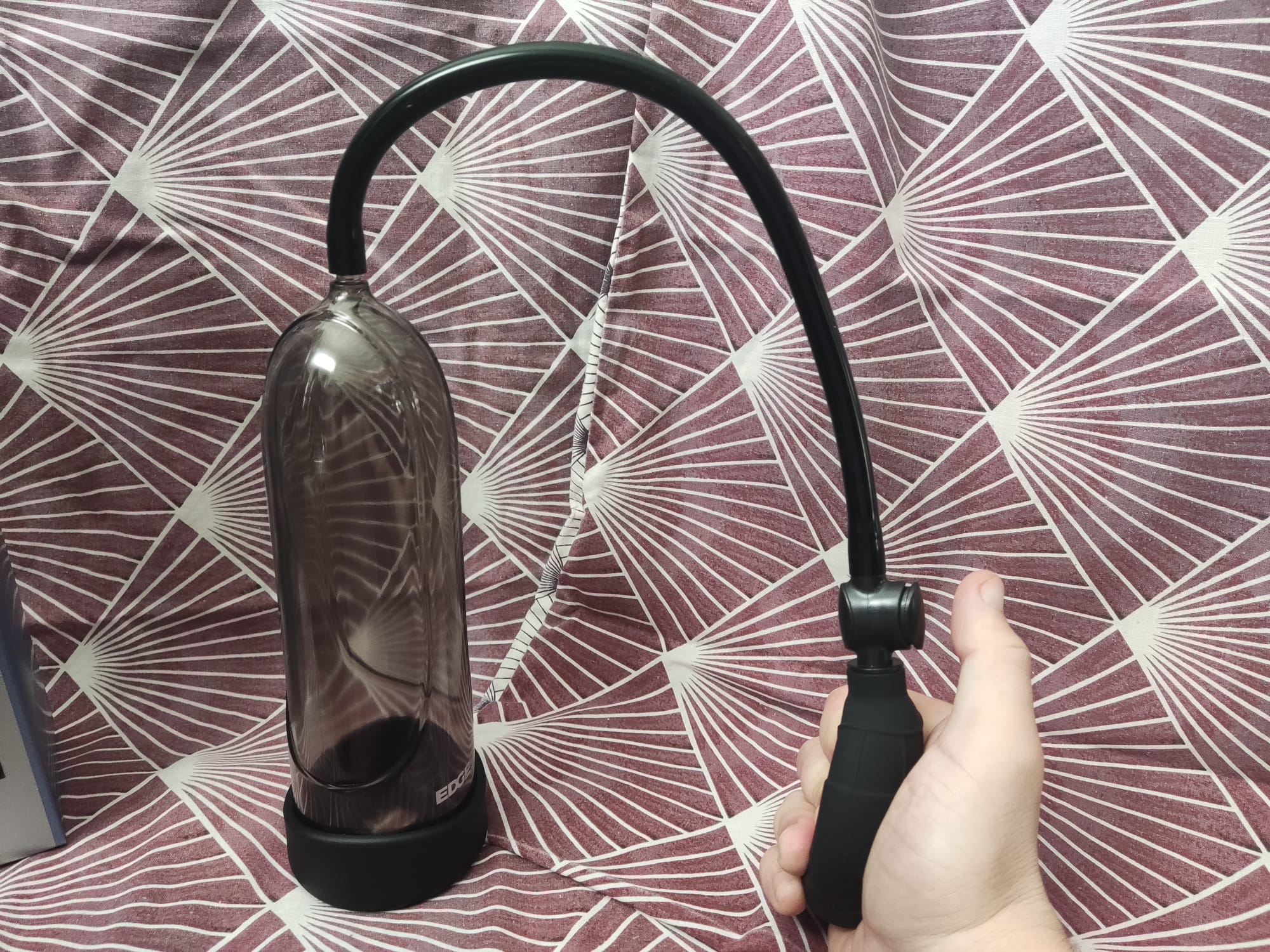 Tracey Cox EDGE Ultimate Performance Stamina Penis Pump Ease of Use