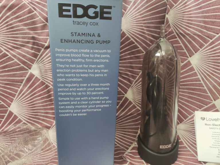 Tracey Cox EDGE Ultimate Performance Stamina Penis Pump -  