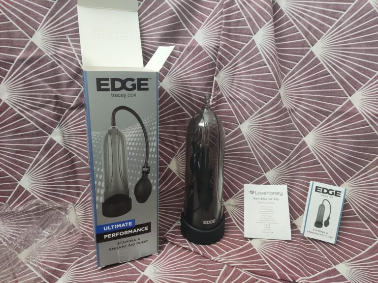 Tracey Cox EDGE Ultimate Performance Stamina Penis Pump - <