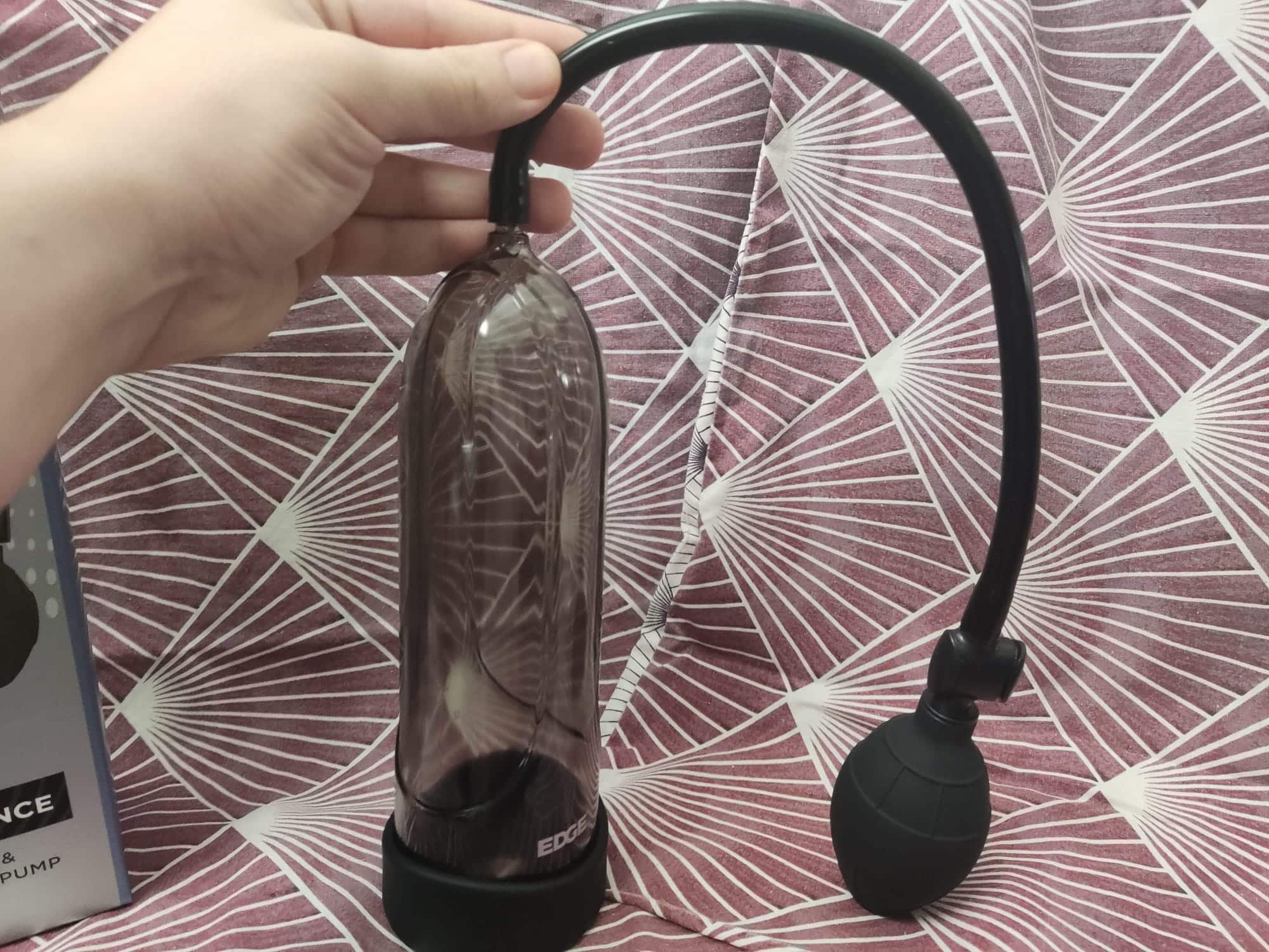 Tracey Cox EDGE Ultimate Performance Stamina Penis Pump Design