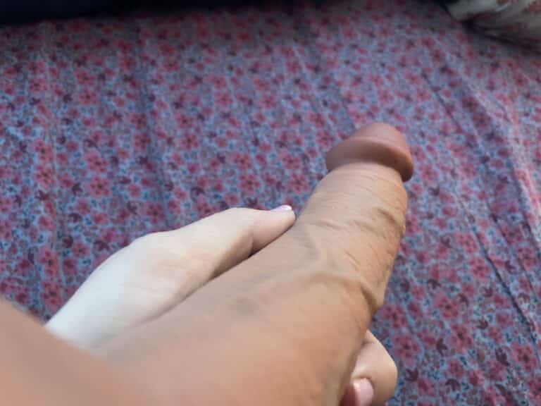 b-Vibe Slipskin Curvy Dildo - 