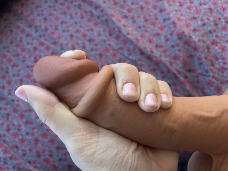 b-Vibe Slipskin Curvy Dildo -  