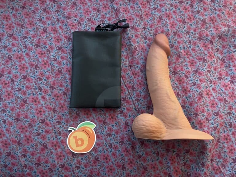 b-Vibe Slipskin Curvy Dildo - <