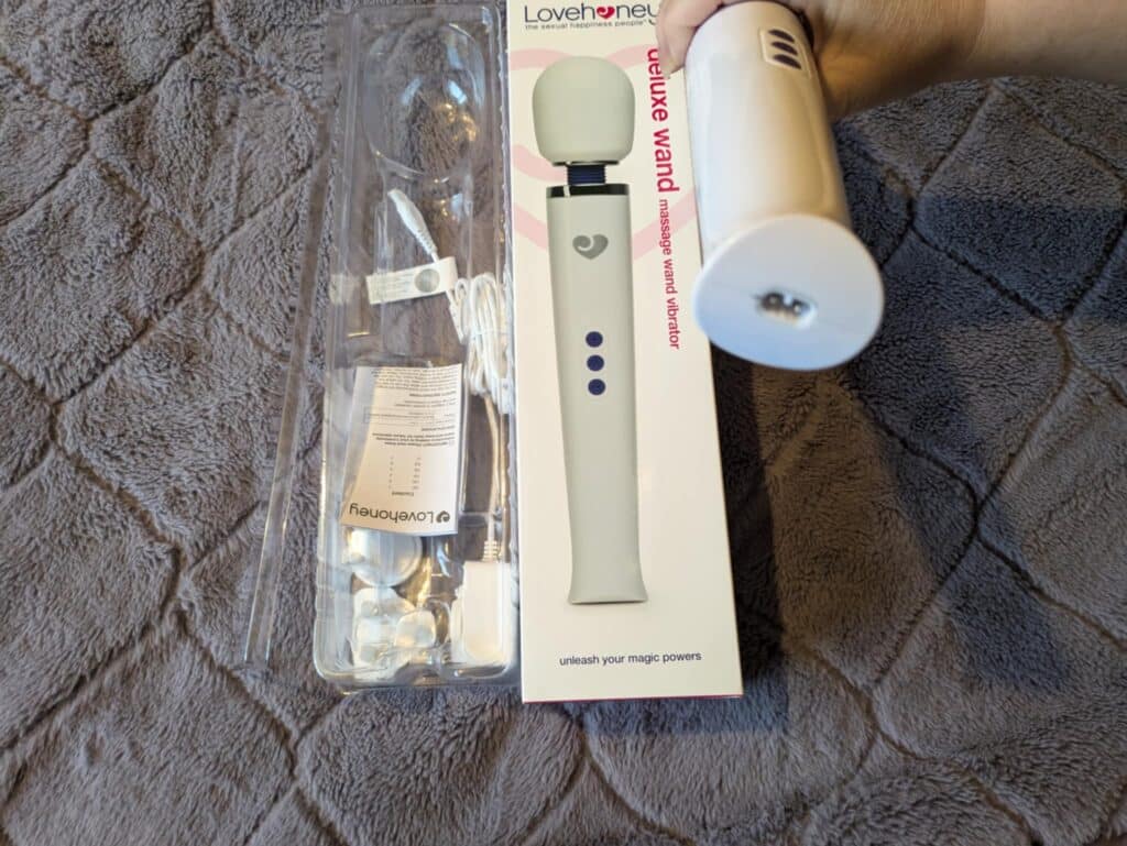 Lovehoney Deluxe Extra Powerful Rechargeable Wand Massager Review