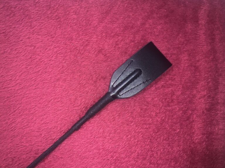 Bondage Boutique Silver Rhinestone Crop - <