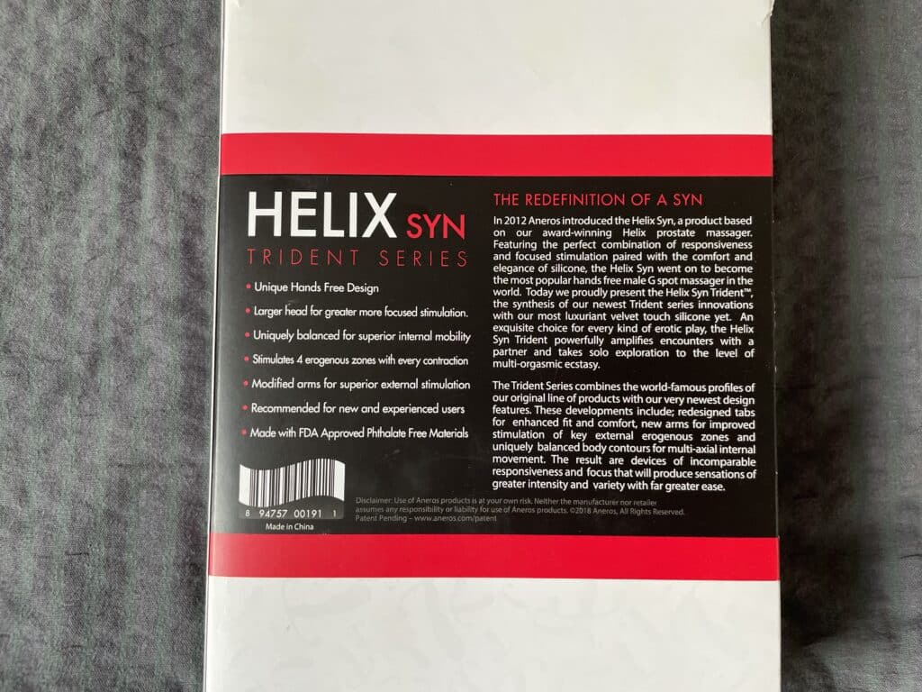 Aneros Helix Syn Trident - 