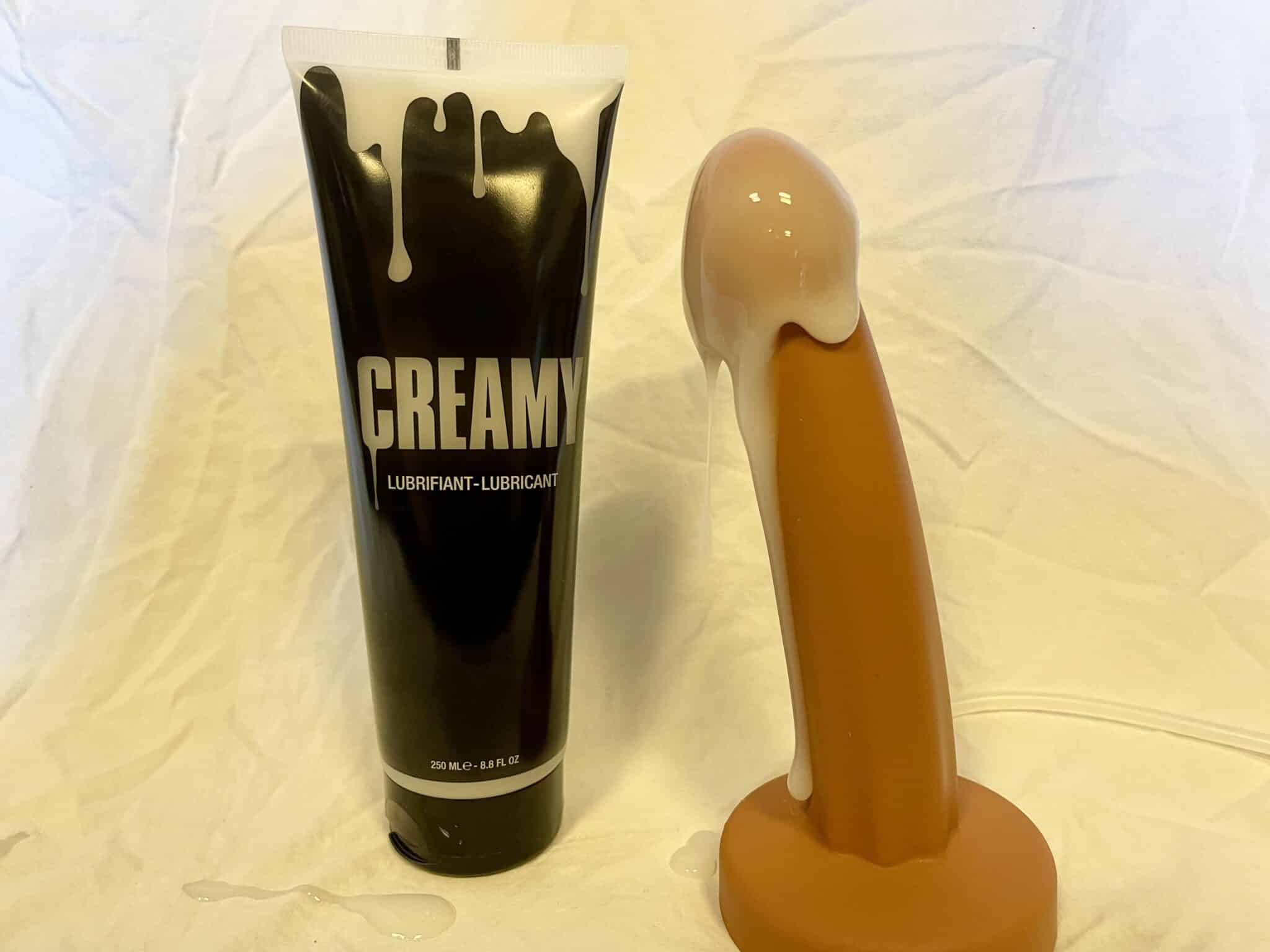 CREAMY Cum-Style Lube Performance