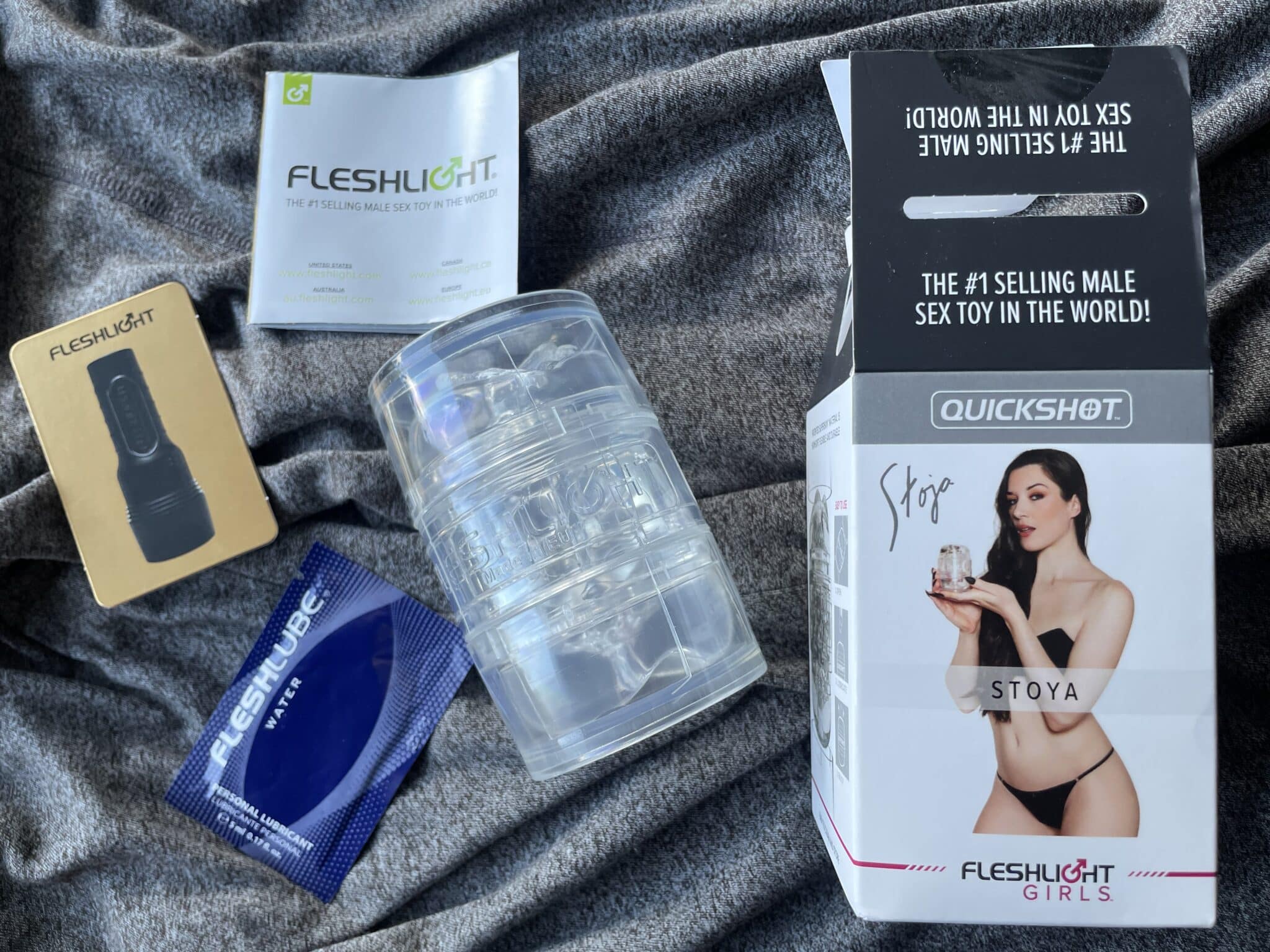 Fleshlight Stoya Quickshot Packaging