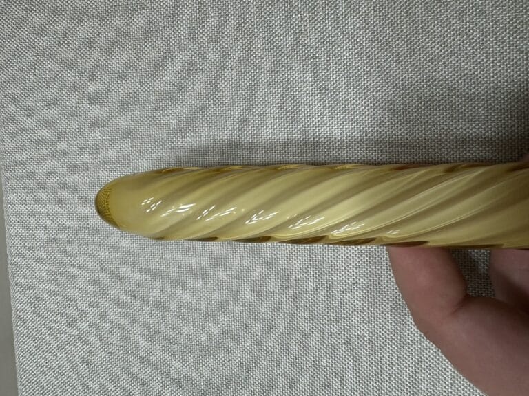 Playboy Pleasure Twist of Fate Glass Vibrator - 