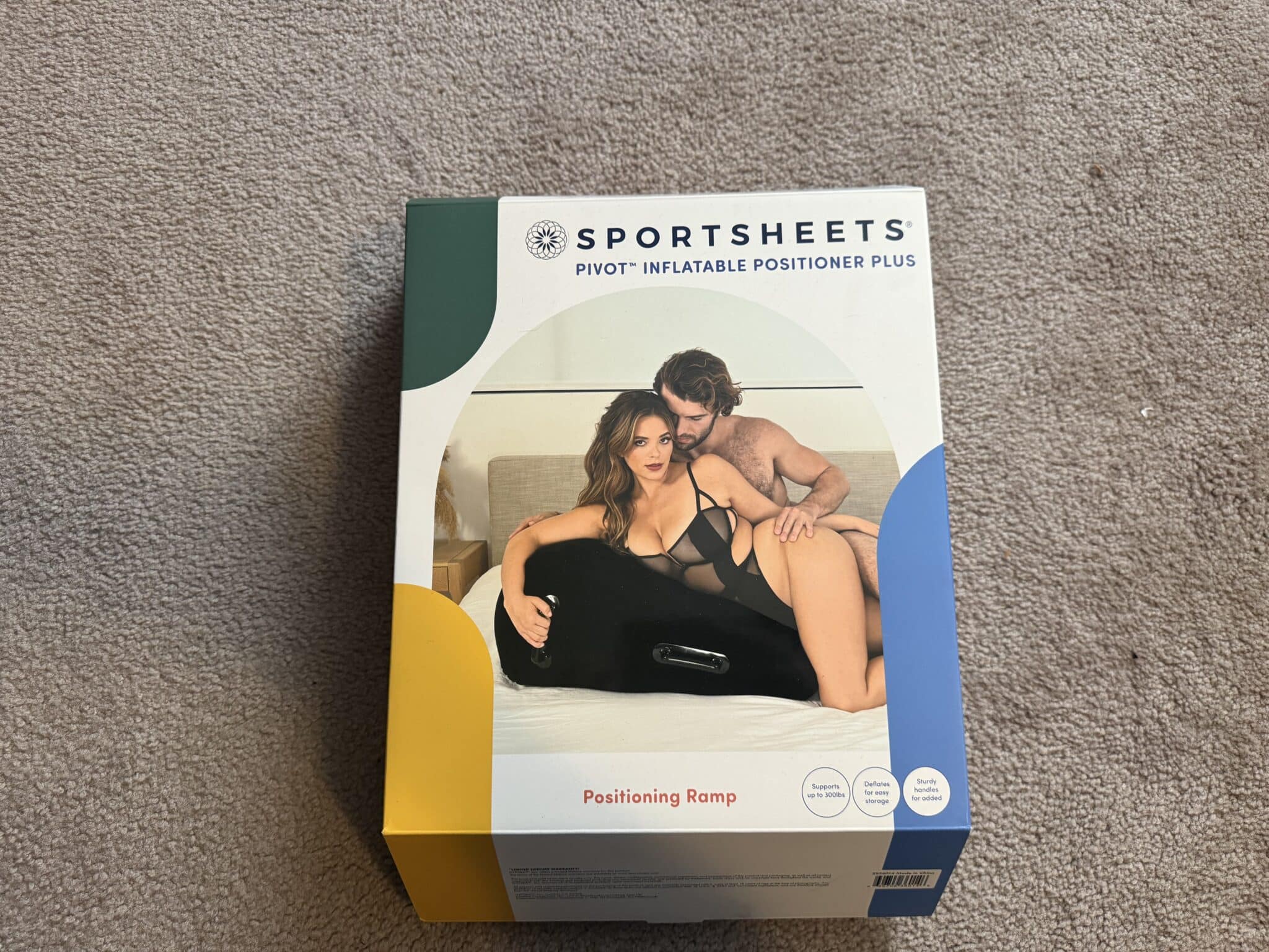 Sportsheets Pivot Inflatable Positioner Plus Packaging