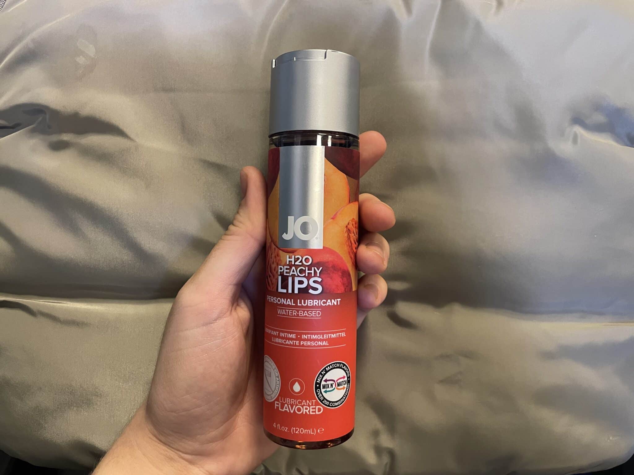 System JO H20 Peachy Lips Lube Review