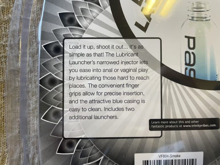 Trinity Vibes Lubricant Launcher  - <