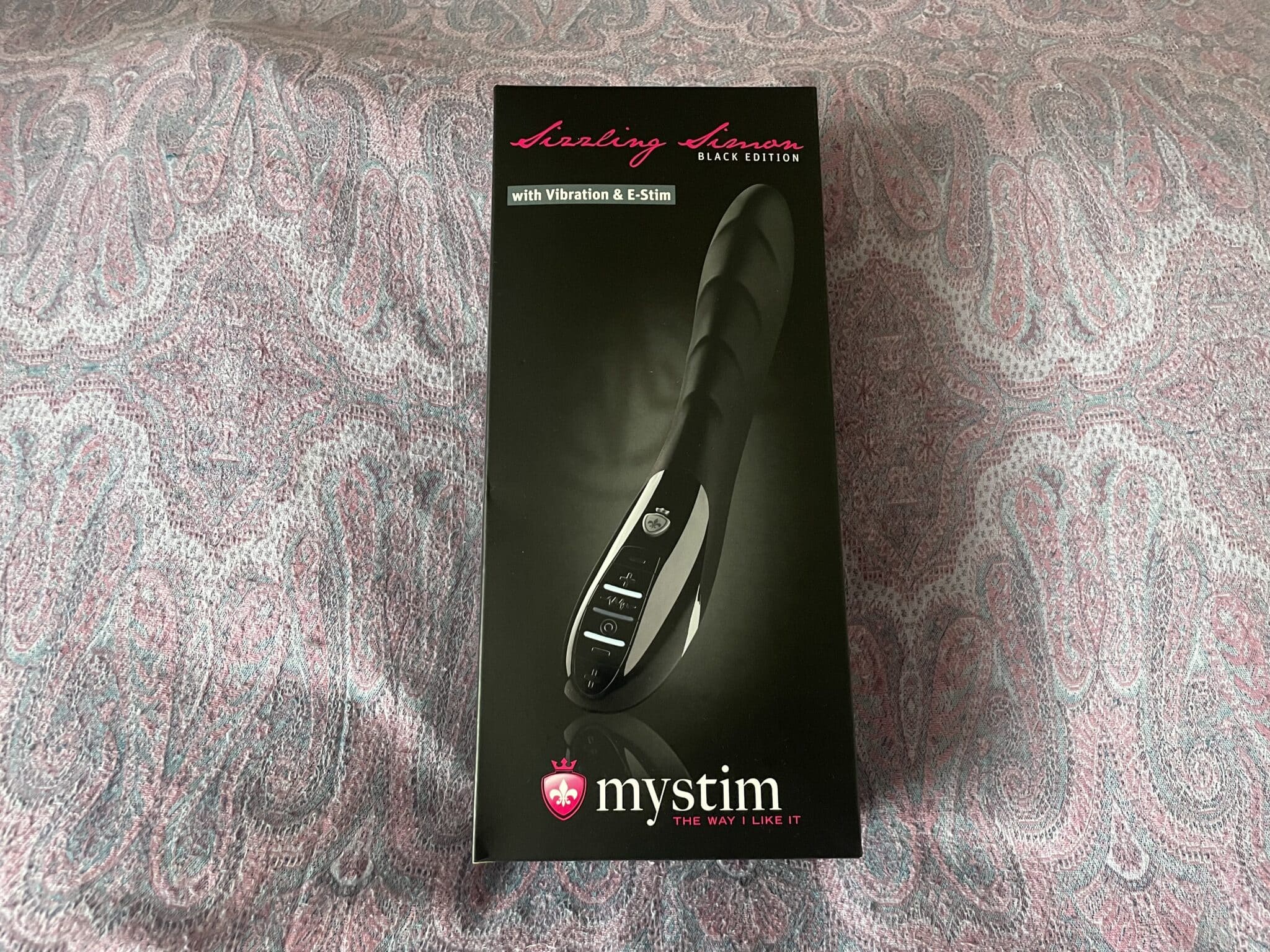 Mystim Sizzling Simon Packaging