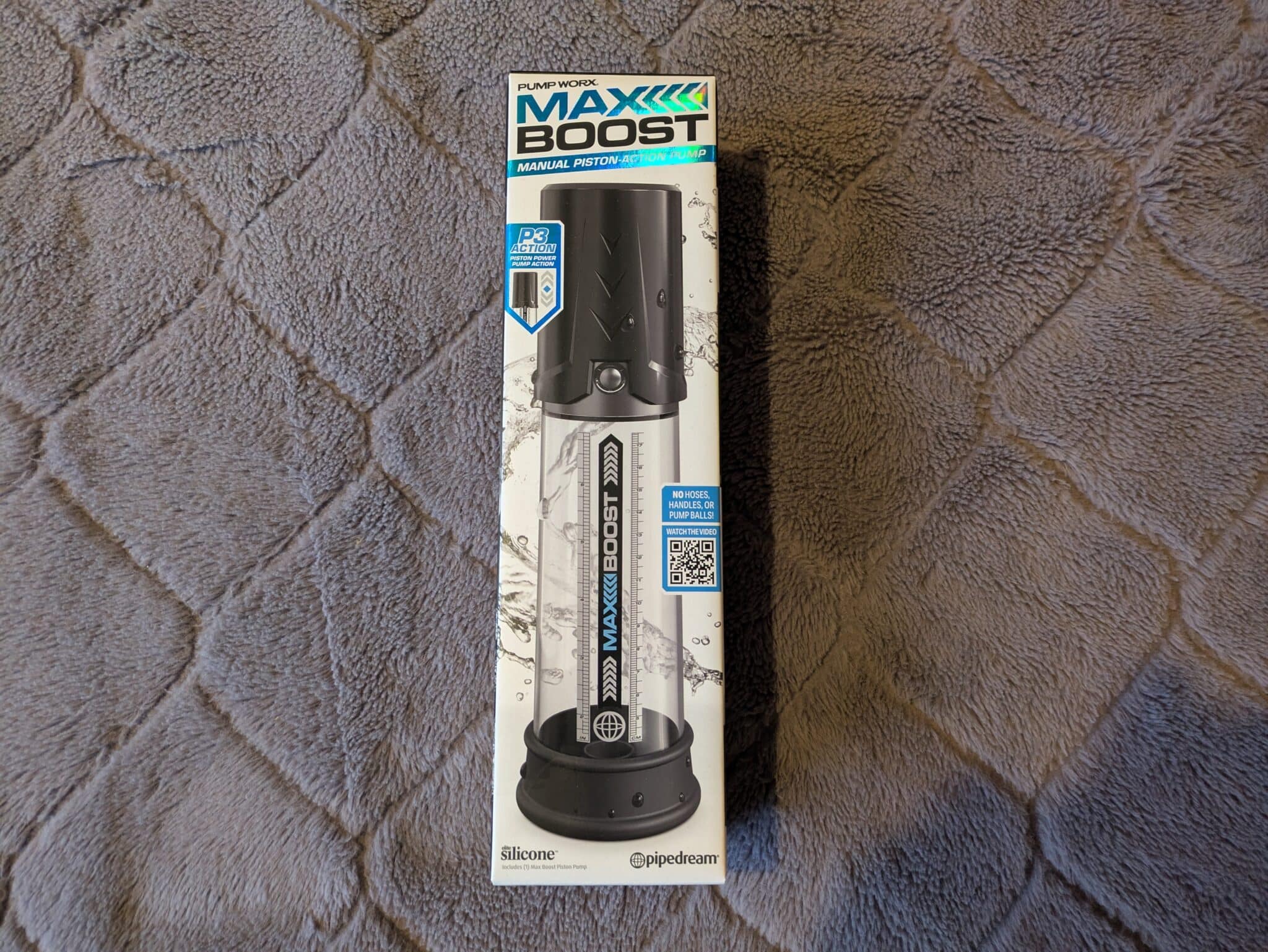 Pumpworx Max Boost Penis Pump Packaging