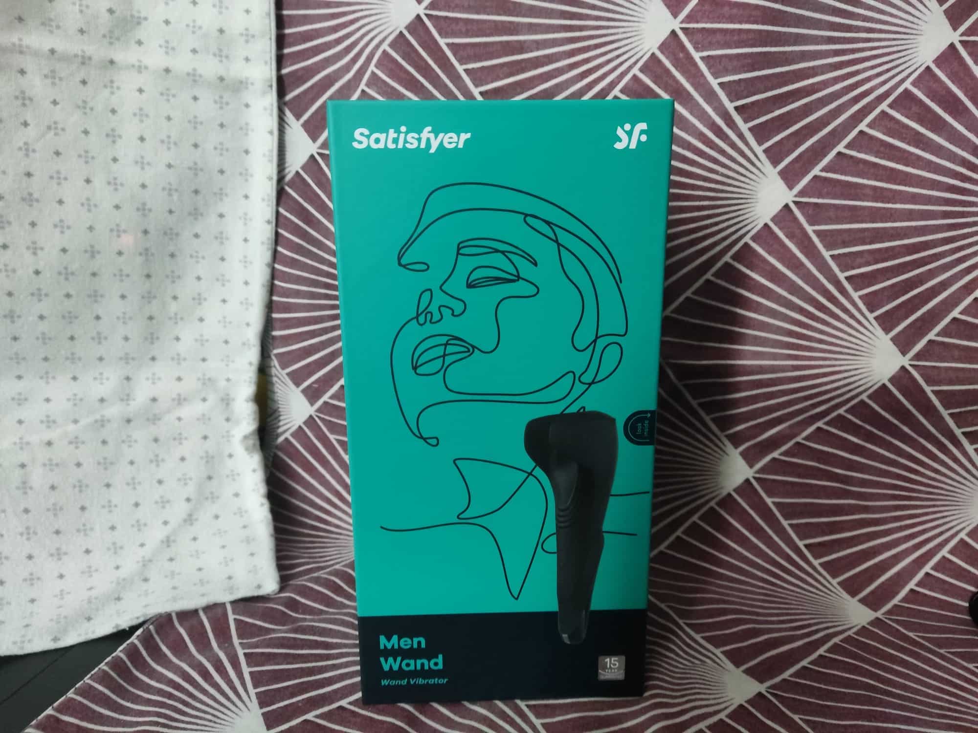 Satisfyer Men Wand Packaging