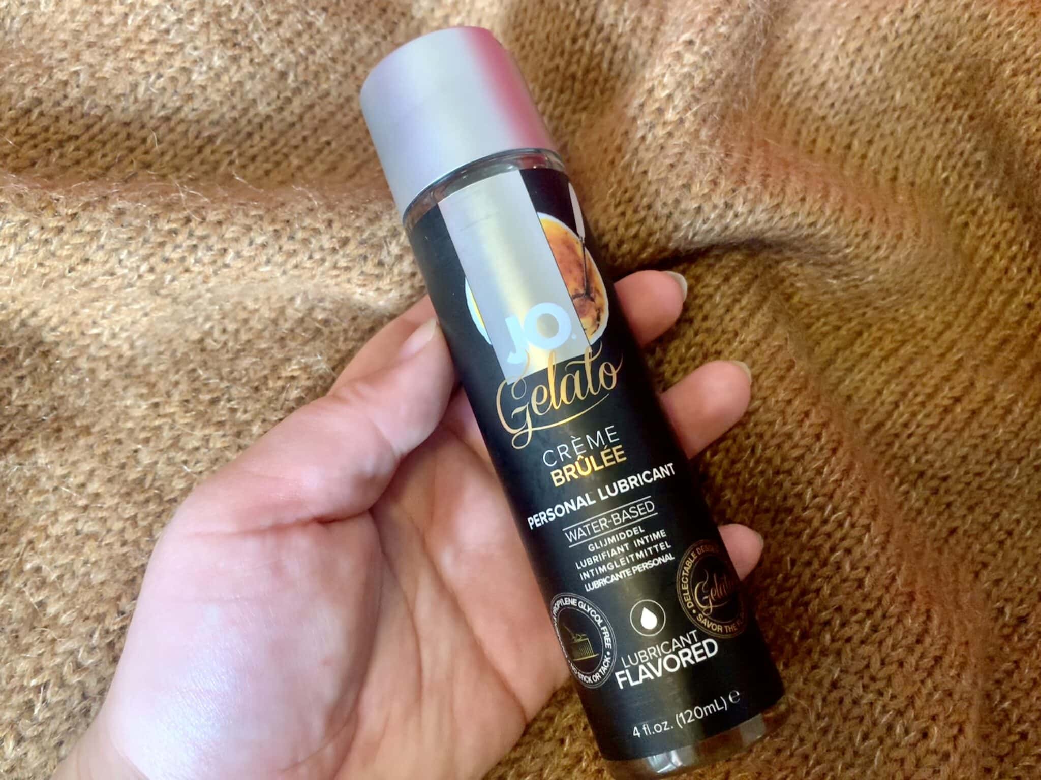 System JO Gelato Crème Brûlée Flavored Lubricant review